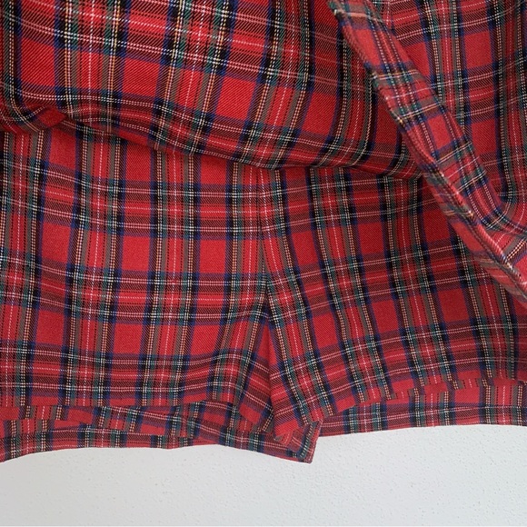 Boston Proper plaid mini skort. - Picture 5 of 13